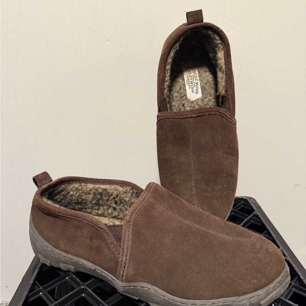 Telluride Mens Slippers Goliath Sz 10